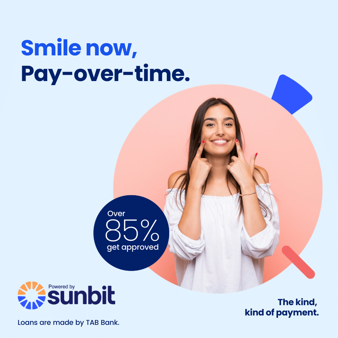 Texan Smile Sugar Land Dentist Sunbit Payment Plan available