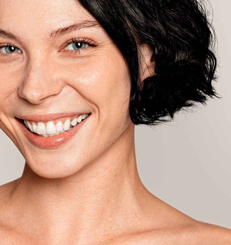 Cosmetic dental treatment in Sugar Land Natural-looking smile after cosmetic dental treatment in Sugar Land